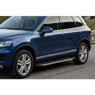 Estribos laterales Bosphorus Grey (2 uds., aluminio) Porsche Cayenne 2003–2010 foto 1