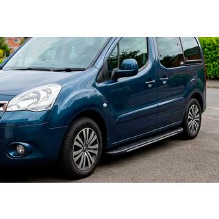 Estribos laterales Bosphorus Grey (2 uds., aluminio) Peugeot Partner Tepee 2008-2018 foto 1