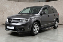 Dodge Journey 2008-2020 Estribos laterales Bosphorus Grey (2 uds., aluminio) foto 1