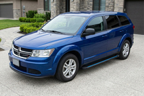 Dodge Journey 2008-2020 Estribos Laterales Maya Blue (2 uds., Aluminio) foto 1