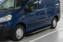 Citroen Jumpy 2007–2017 Estribos Laterales Bosphorus Grey (2 uds., Aluminio) foto 1
