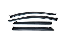 Volvo XC90 2002-2014 Deflectores de ventana con moldura cromada (4 uds, HIC) foto 3