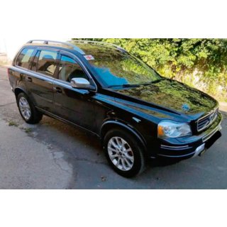 Deflectores de ventana con moldura cromada (4 uds, HIC) Volvo XC90 2002-2014 foto 1