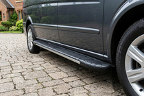 Mercedes Vito/V-class W447 2014- Estribos laterales Bosphorus Grey (2 uds., aluminio) Larga (ExtraLong) foto 1