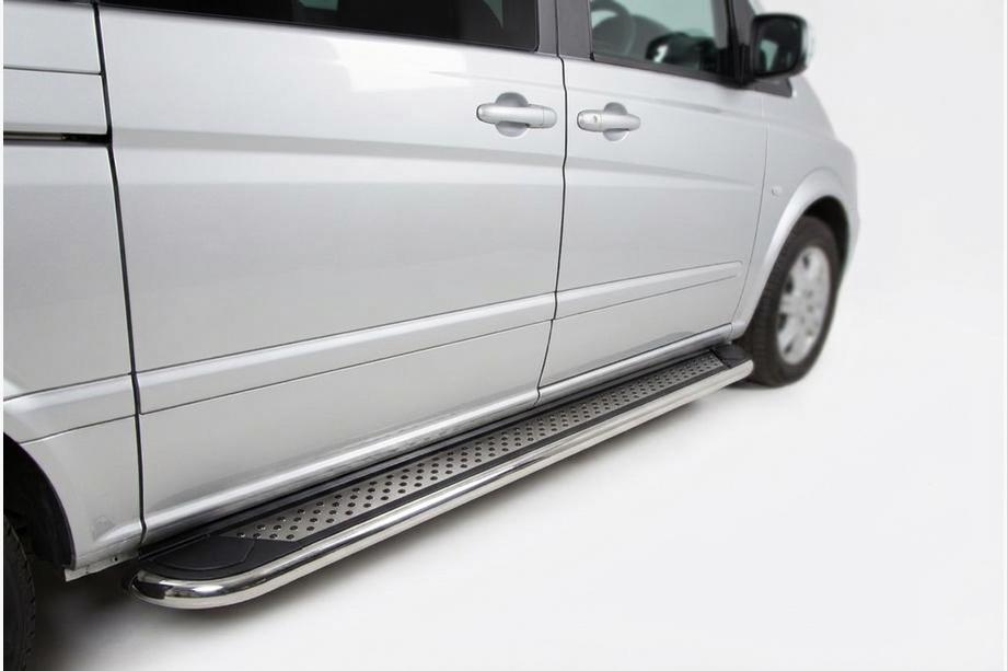 Mercedes Vito/V-class W447 2014- Estribos Laterales Maydos V2 (2 uds., Aluminio) Image