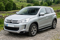 Citroen C-4 Aircross 2012-2017 Estribos laterales Bosphorus Grey (2 uds., aluminio) foto 1