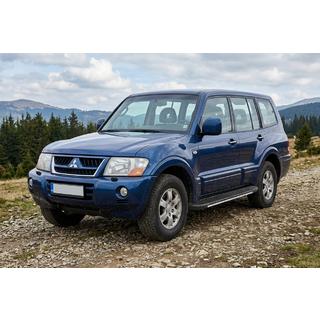 Estribos laterales Bosphorus Grey (2 uds., aluminio) Mitsubishi Pajero Wagon III 1999-2006 foto 1