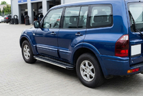 Mitsubishi Pajero Wagon III 1999-2006 Estribos Laterales Maya V1 (2 uds., Aluminio) foto 1
