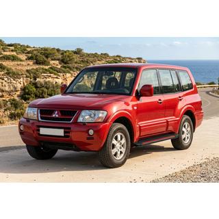 Estribos Laterales Maya Red (2 uds., Aluminio) Mitsubishi Pajero Wagon III 1999-2006 foto 1