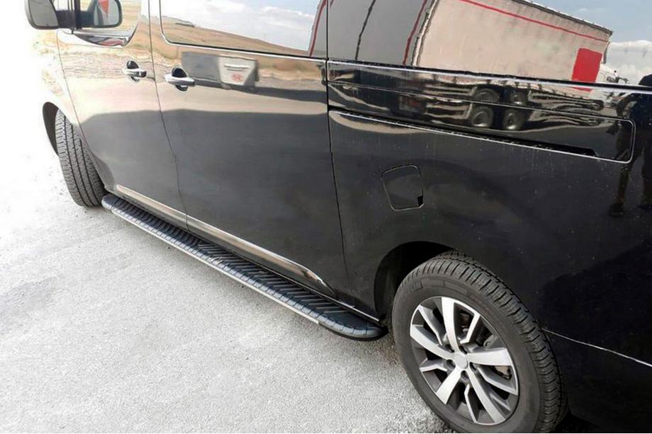 Citroen Jumpy/Dispatch 2017- Estribos laterales Bosphorus Grey (2 uds., aluminio) Image