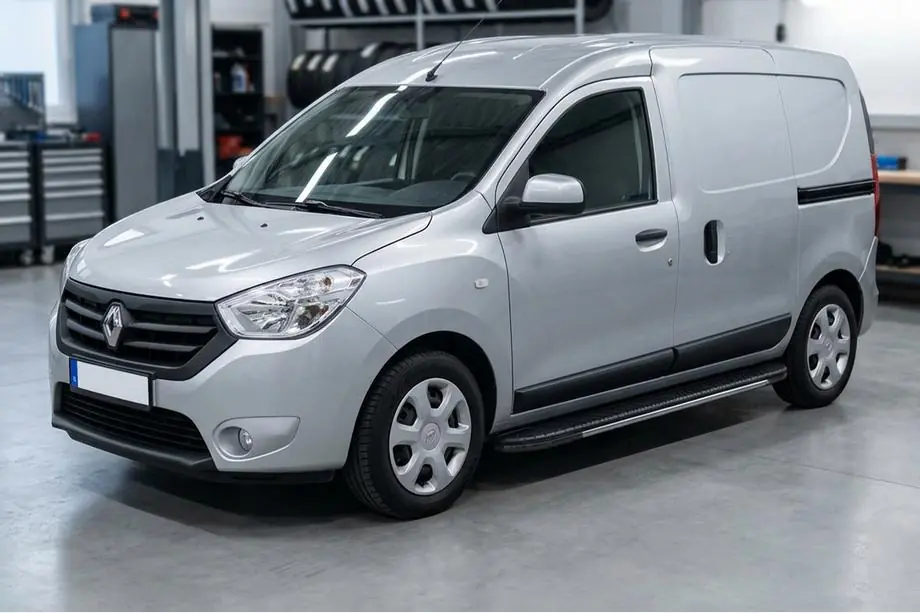 Dacia Dokker 2013-2022 Estribos laterales Bosphorus Grey (2 uds., aluminio) Image
