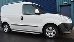 Fiat Fiorino/Qubo 2008-2024 Cubiertas Cromadas para Manijas de Puerta (4 piezas, Acero Inoxidable) foto 2