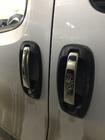 Fiat Fiorino/Qubo 2008-2024 Cubiertas Cromadas para Manijas de Puerta (4 piezas, Acero Inoxidable) foto 6