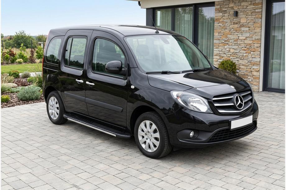 Mercedes Citan 2013-2021 Estribos laterales Bosphorus Grey (2 uds., aluminio) Image