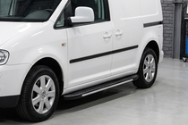 Volkswagen Caddy 2010-2015 Estribos laterales Bosphorus Grey (2 uds., aluminio) foto 1