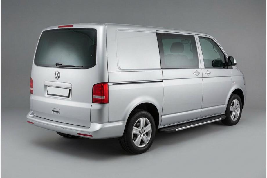 Volkswagen T5 2010-2015 Estribos laterales Bosphorus Grey (2 uds., aluminio) Image