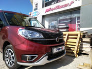 Fiat Doblo II 2010-2022 Deflector de capó EuroCap (2015+) foto 2