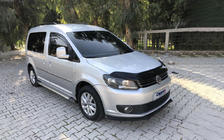 Volkswagen Caddy 2010-2015 Deflector de capó (EuroCap) foto 3