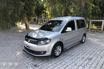 Volkswagen Caddy 2010-2015 Deflector de capó (EuroCap) foto 4