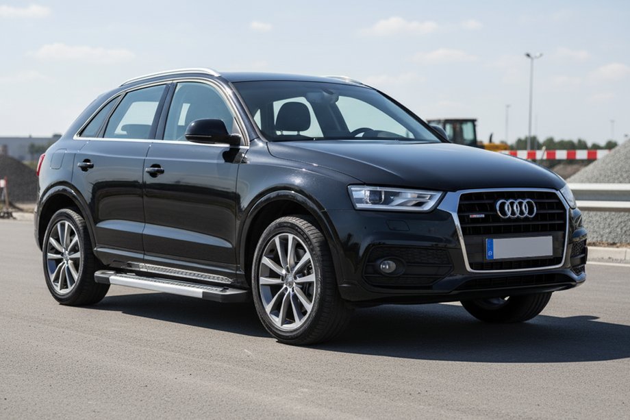 Audi Q3 2011-2019 Estribos Laterales New Vision Grey (2 uds., Aluminio) Image