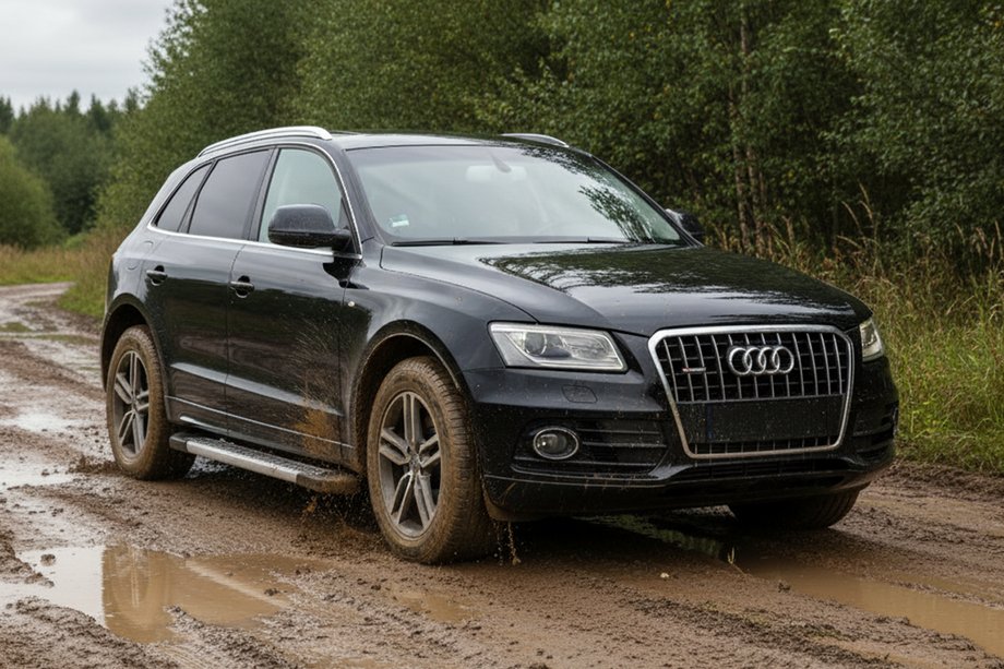 Audi Q5 2008-2017 Estribos Laterales New Vision Grey (2 uds., Aluminio) Foto 1