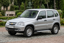 Chevrolet Niva 1998-2020 Estribos Laterales New Vision Grey (2 uds., Aluminio) foto 1