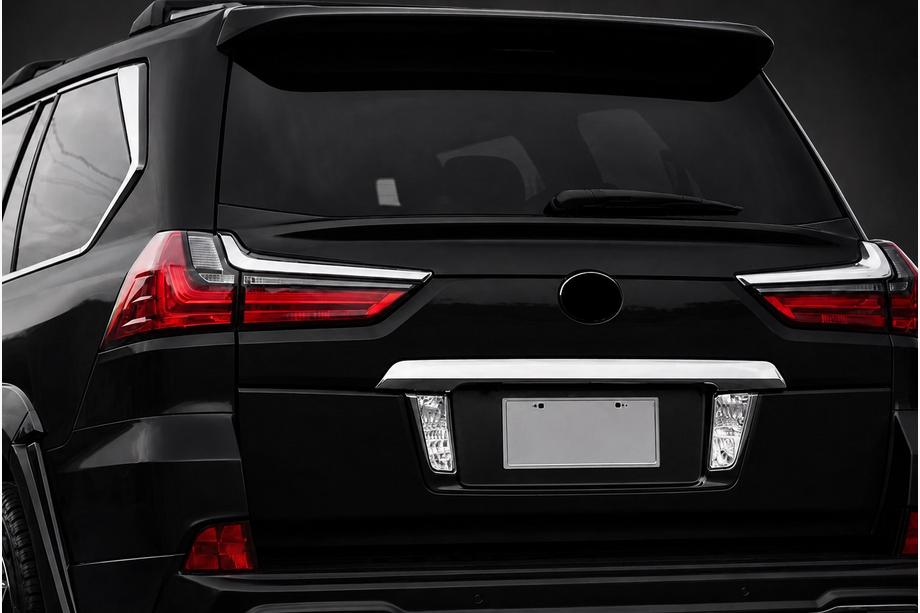 Lexus LX570/450d 2008-2022 Spoiler inferior V1 (2016-2023) Blanco Foto 3