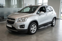 Chevrolet Trax 2012-2023 Estribos Laterales Tayga V2 (2 uds., Aluminio) foto 1