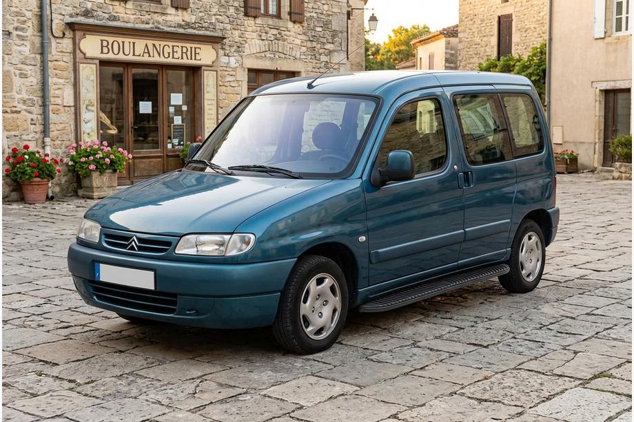 Citroen Berlingo 1996-2008 Estribos Laterales Tayga Black (2 uds., Aluminio) Image
