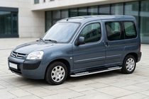 Citroen Berlingo 1996-2008 Estribos Laterales Tayga V2 (2 uds., Aluminio) foto 1