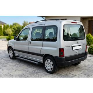 Estribos Laterales New Vision Black (2 uds., Aluminio) Citroen Berlingo 1996-2008 foto 1