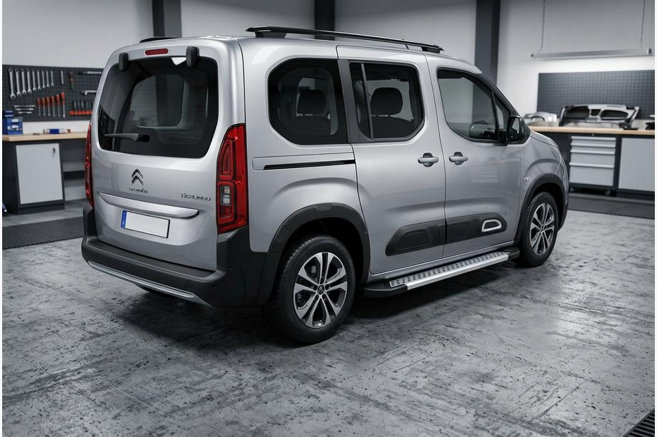 Citroen Berlingo/Multispace 2018- Estribos Laterales New Vision Grey (2 uds., Aluminio) Foto 1