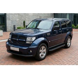 Estribos Laterales Tayga Black (2 uds., Aluminio) Dodge Nitro 2006-2011 foto 1