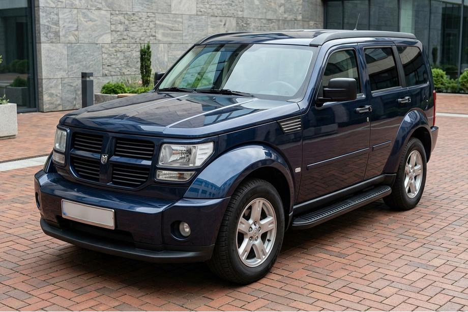 Dodge Nitro 2006-2011 Estribos Laterales Tayga Black (2 uds., Aluminio) Image