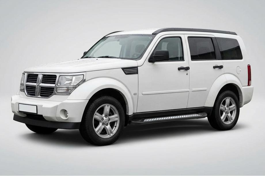 Dodge Nitro 2006-2011 Estribos Laterales New Vision Black (2 uds., Aluminio) Image