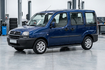 Fiat Doblo I 2001-2005 Estribos Laterales Tayga Black (2 uds., Aluminio) foto 1
