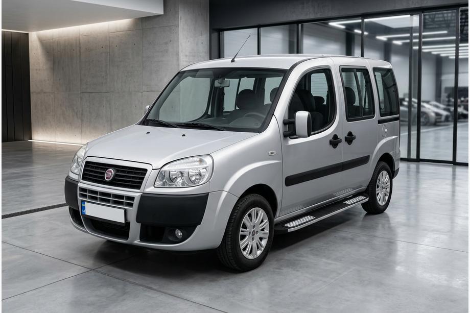 Fiat Doblo I 2005-2010 Estribos Laterales Tayga V2 (2 uds., Aluminio) Image
