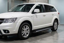 Fiat Freemont 2011-2016 Estribos Laterales New Vision Black (2 uds., Aluminio) foto 1