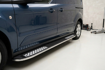 Ford Connect 2014-2021 Estribos Laterales Tayga V2 (2 uds., Aluminio) foto 1