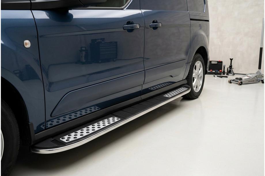 Ford Connect 2014-2021 Estribos Laterales Tayga V2 (2 uds., Aluminio) Image