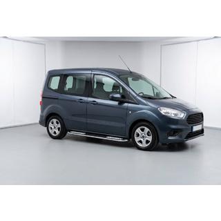 Estribos Laterales Tayga V2 (2 uds., Aluminio) Ford Courier 2014-2023 foto 1