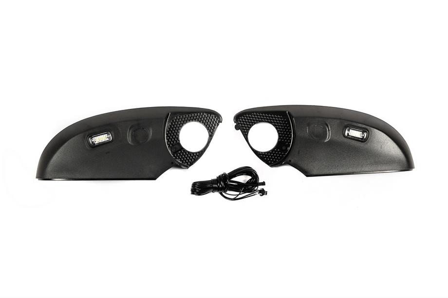 Toyota Land Cruiser 200 2007-2021 Parte inferior del espejo (con luz LED) Foto 1