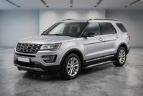 Ford Explorer 2011-2019 Estribos Laterales New Vision Black (2 uds., Aluminio) foto 1