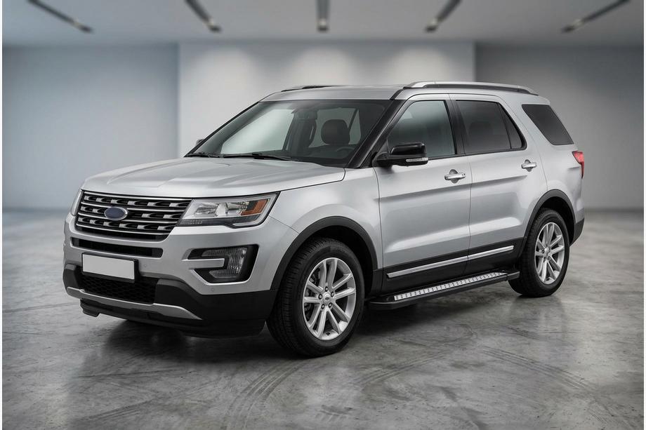 Ford Explorer 2011-2019 Estribos Laterales New Vision Black (2 uds., Aluminio) Image