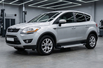 Ford Kuga 2008-2013 Estribos Laterales New Vision Grey (2 uds., Aluminio) foto 1