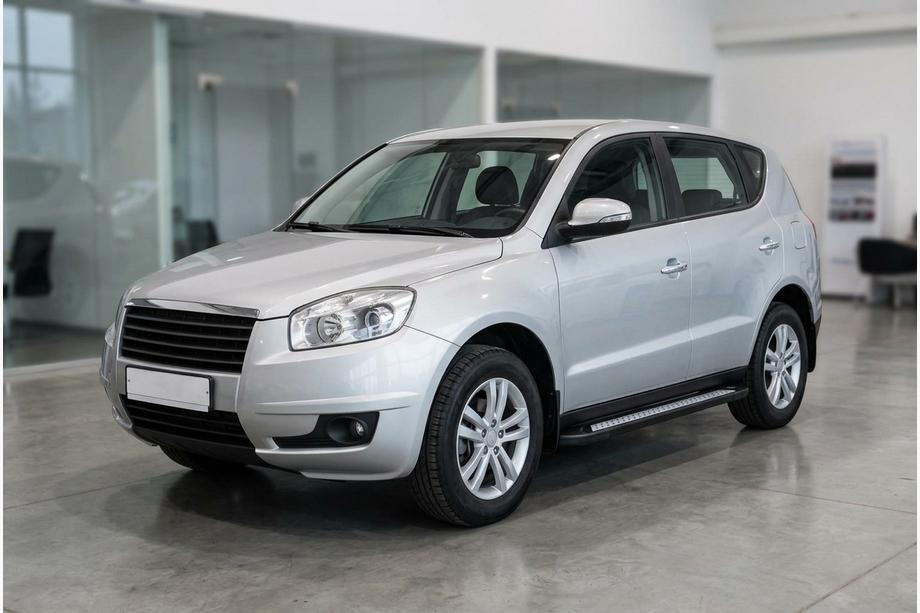 Geely Emgrand X7 2011- Estribos Laterales New Vision Black (2 uds., Aluminio) Image