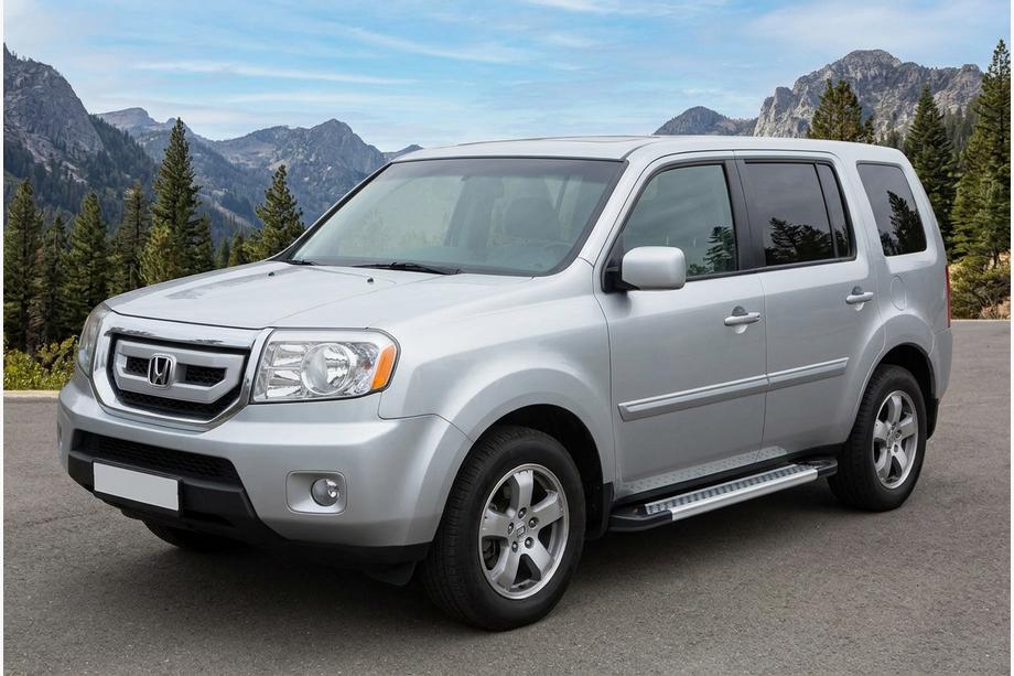 Honda Pilot 2008-2015 Estribos Laterales New Vision Grey (2 uds., Aluminio) Image