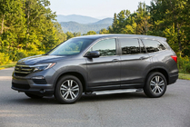 Honda Pilot 2015-2022 Estribos Laterales New Vision Grey (2 uds., Aluminio) foto 1