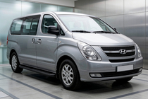Hyundai H300, H1, Starex 2008-2020 Estribos Laterales Tayga Black (2 uds., Aluminio) foto 1