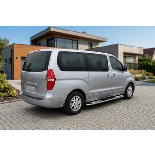 Estribos Laterales Tayga V2 (2 uds., Aluminio) Hyundai H300, H1, Starex 2008-2020 foto 1